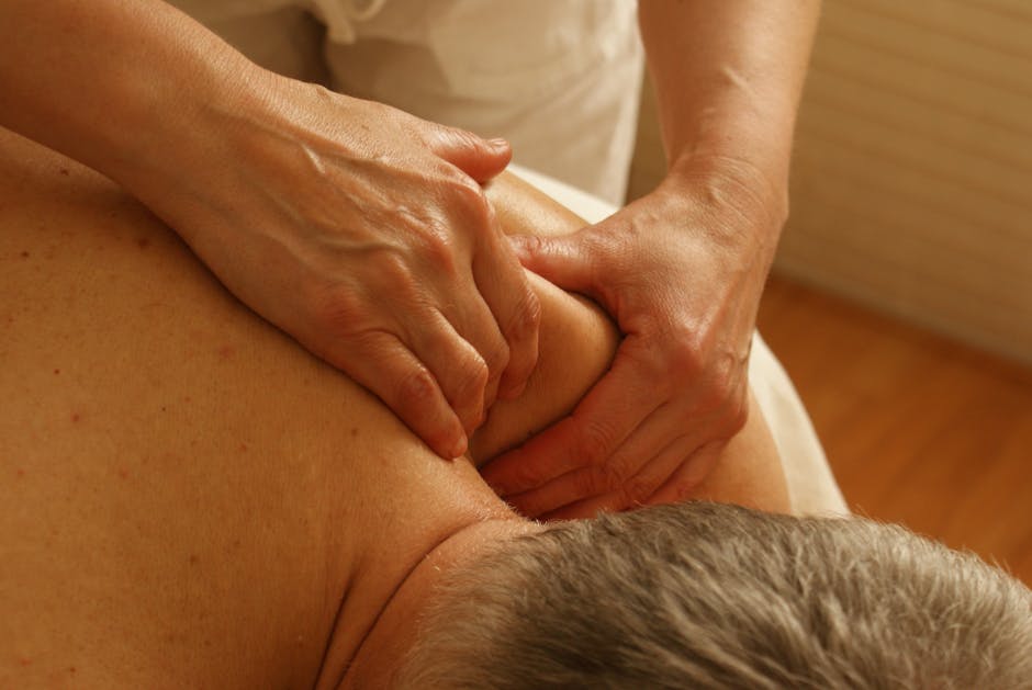 Complimentary massage as part of rehabilitation Complimentary massage as part of rehabilitation