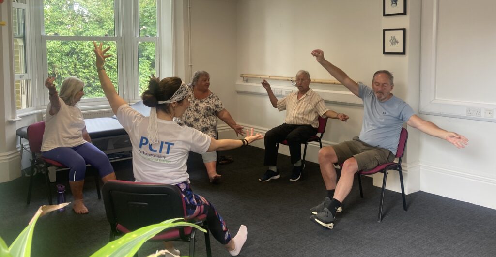 Seated Dance Seated Dance therapy at PCIT